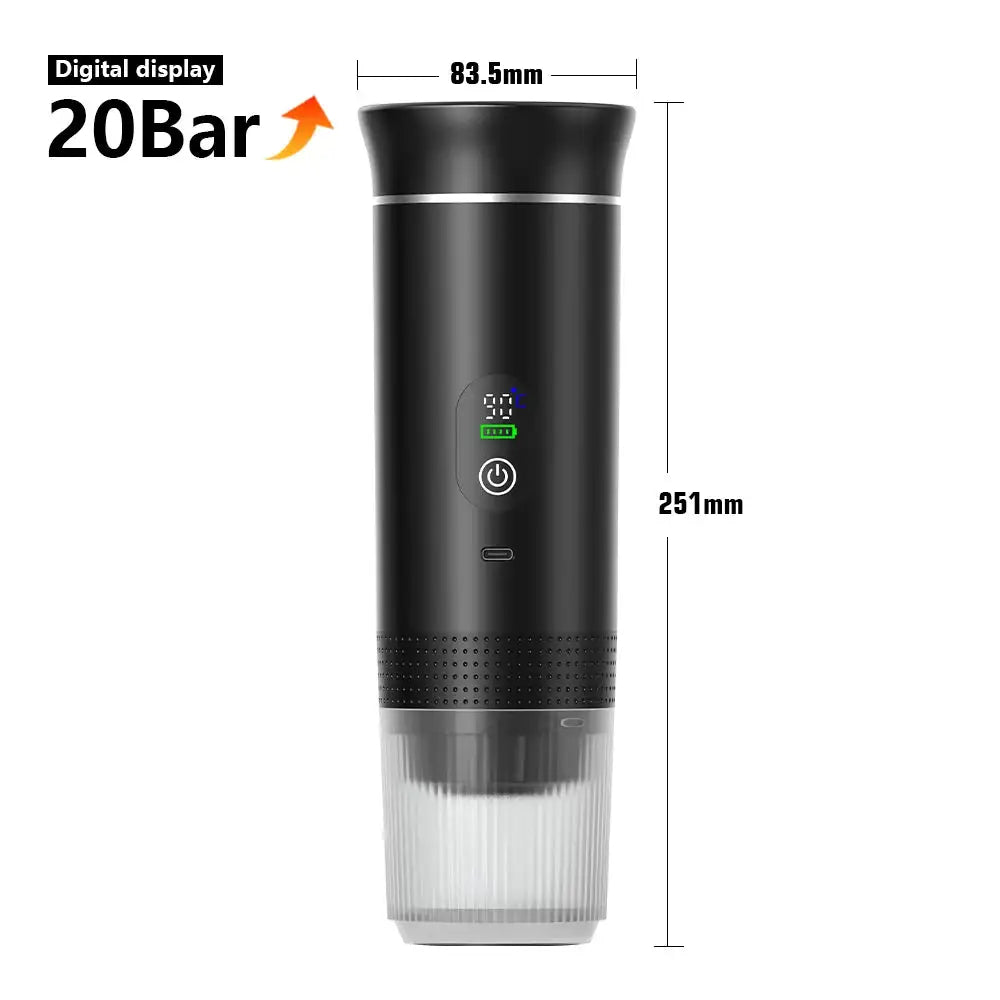 Wireless Electric Portable Espresso Coffee Machine