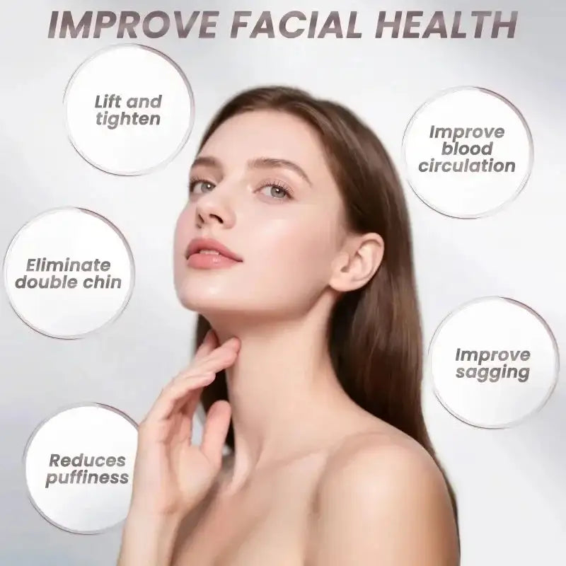1-2PCS Portable Face Sculpting Massage Brush Ergonomic Contour Design Lymphatic Drainage Chin Lifting Home Spa Massage Tool