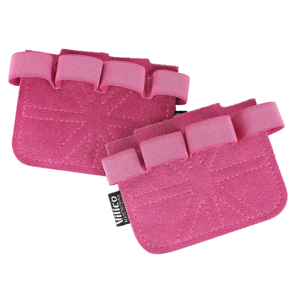 1 Pair Cowhide Gym Gloves Grips Anti-Skid Weight Power Belt Lifting Pads Deadlift Belt Workout Crossfit Fitness Gloves Palm Prot