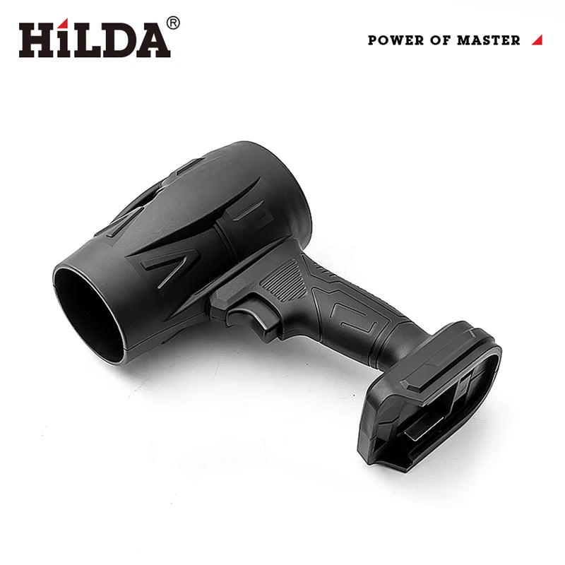 HILDA Handheld Fan 1000W Storm Air Blower Stepless Speed Cleanner Dust Blower Electric Violent Air Gun for Makita Battery