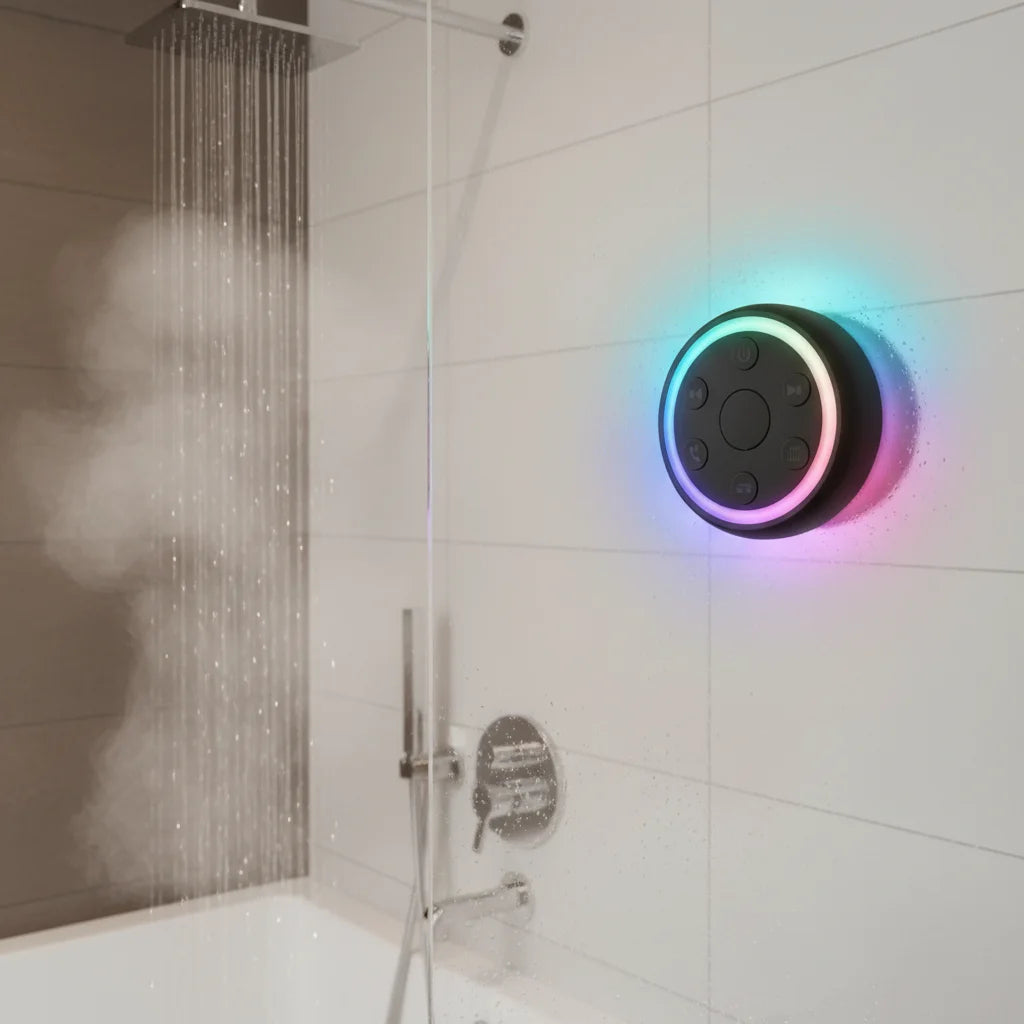 AquaBeat Portable LED Bluetooth Speaker
