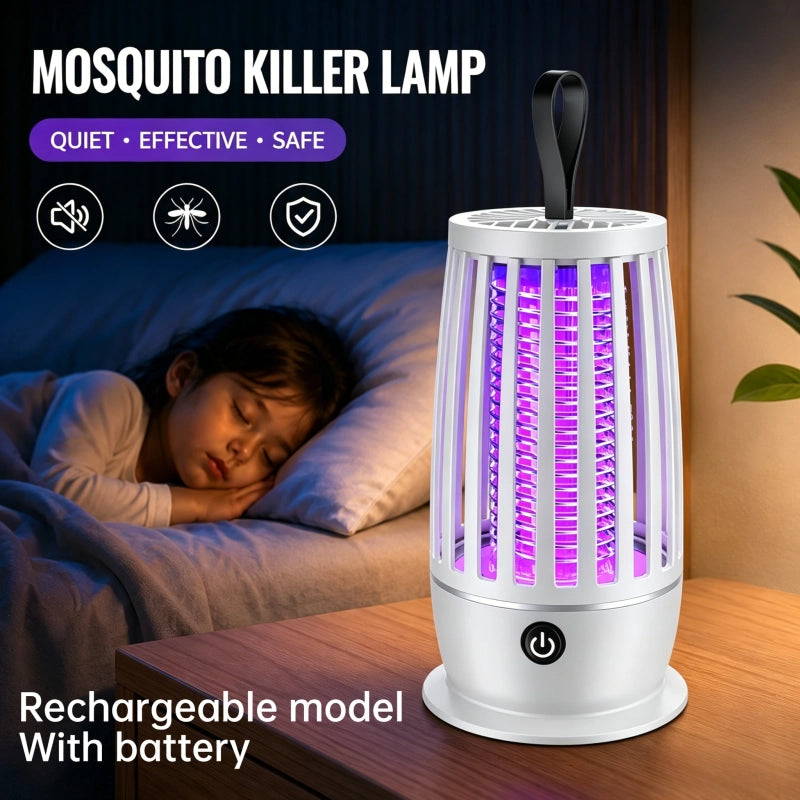 2 in 1 Mosquito Killer Lamp - Sleep Soundly, Bug-Free!