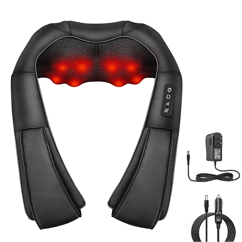 4D Shiatsu Neck Massager - Your Personal Desk Masseuse