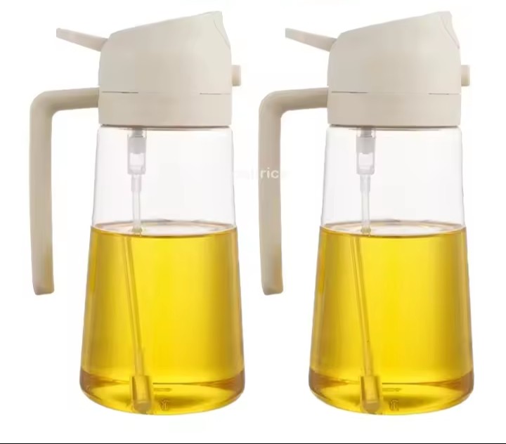 2-in-1 Precision Oil Master: Spray or Pour Instantly