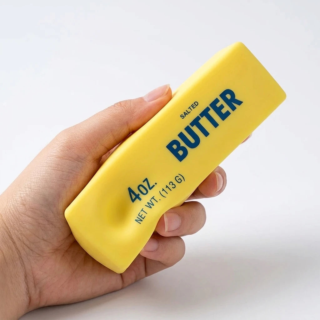 Squishy Butter Stick Fidget Toy - Squeeze Away Stress!