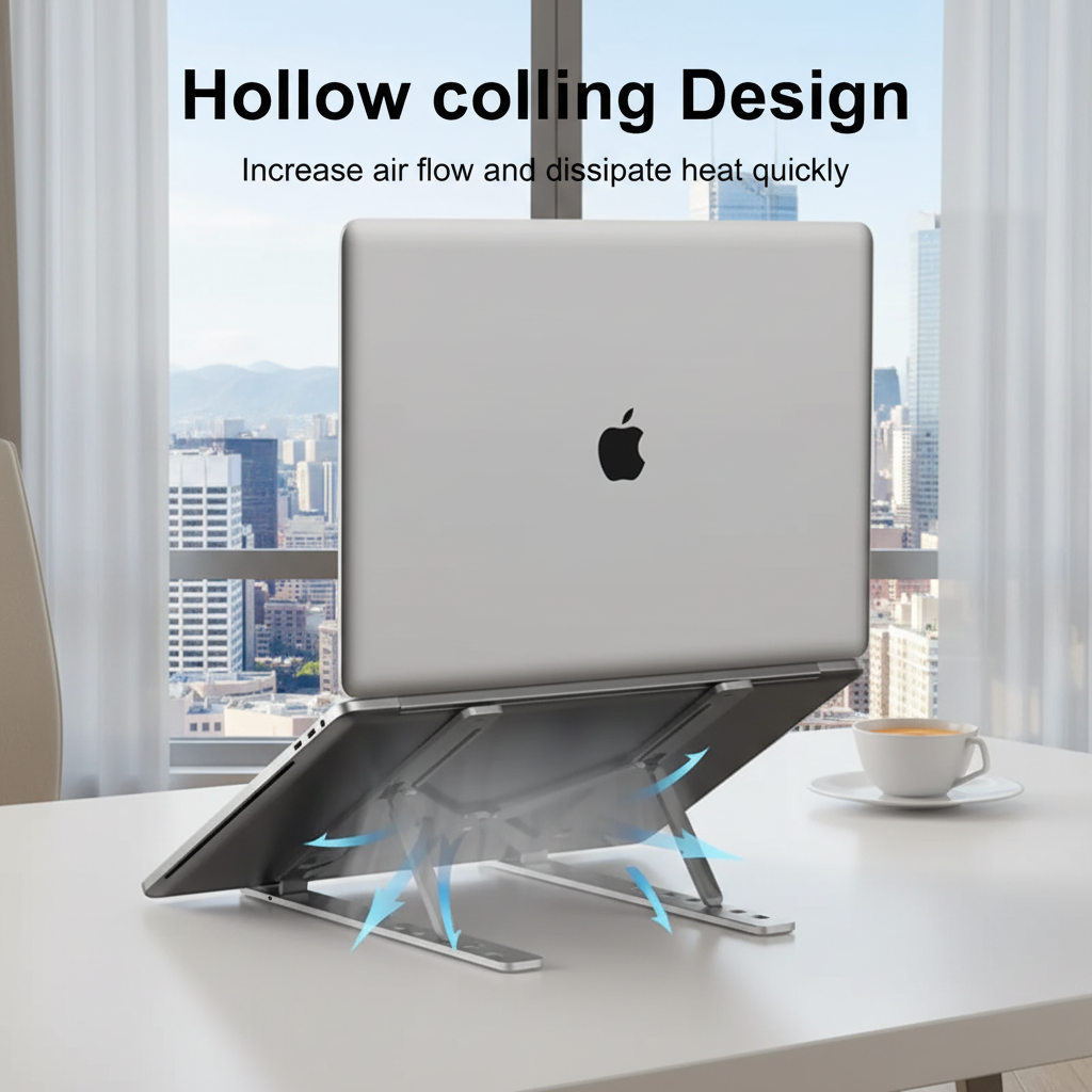 Foldable Laptop Stand - Comfort Anywhere!