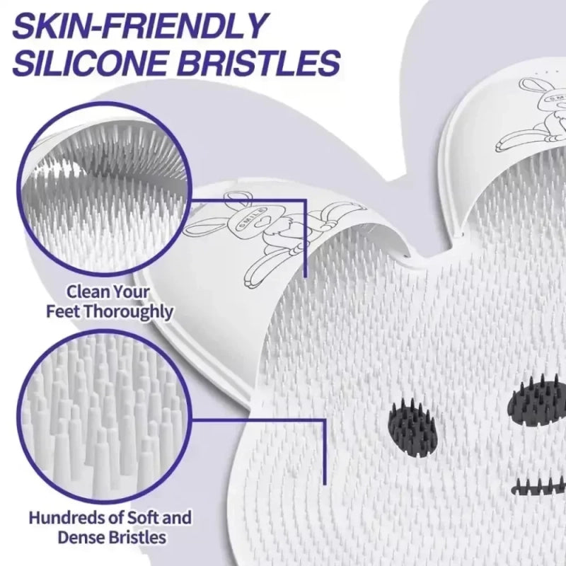 Anti-Slip Silicone Massage Mat: Ultimate Shower Safety