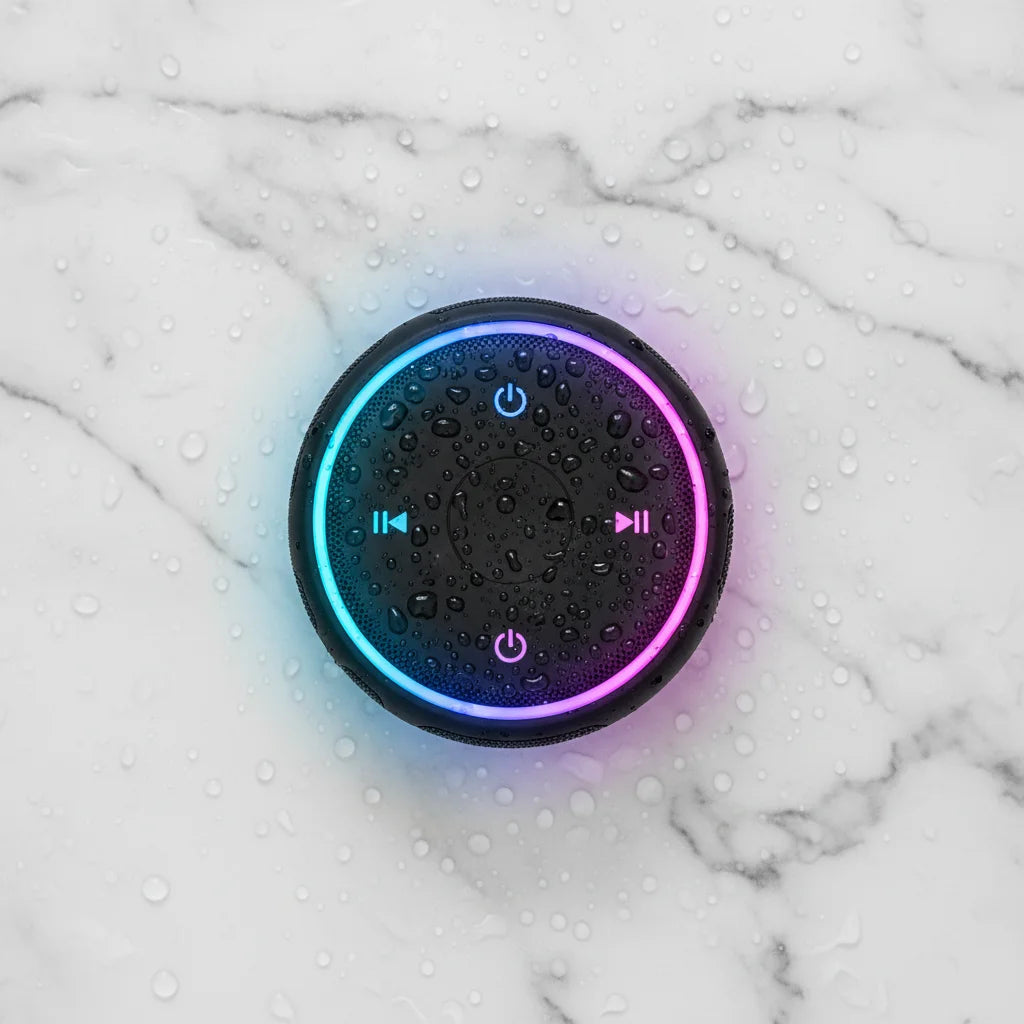 AquaBeat Portable LED Bluetooth Speaker