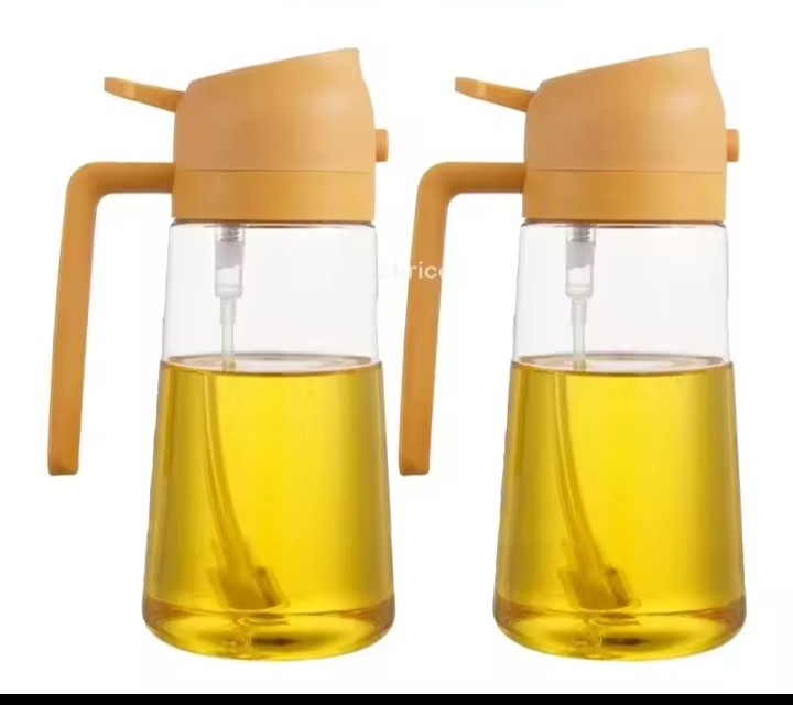 2-in-1 Precision Oil Master: Spray or Pour Instantly