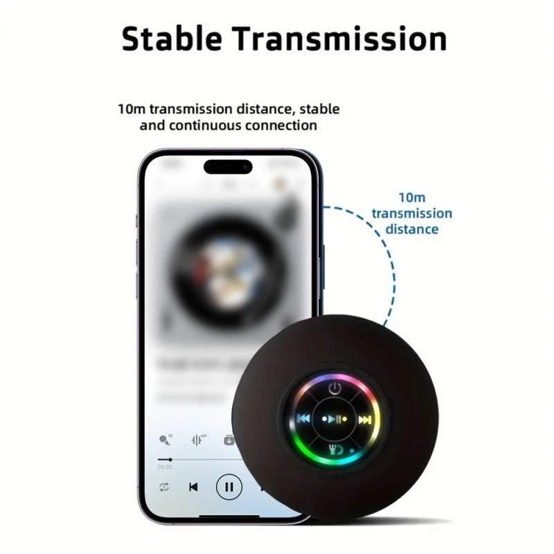 AquaBeat Portable LED Bluetooth Speaker