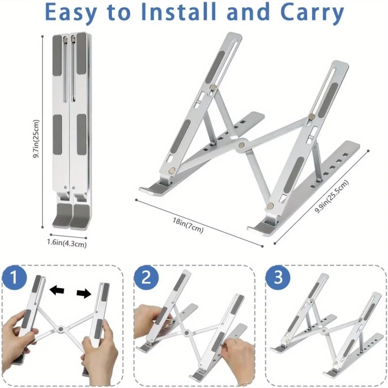 Foldable Laptop Stand - Comfort Anywhere!