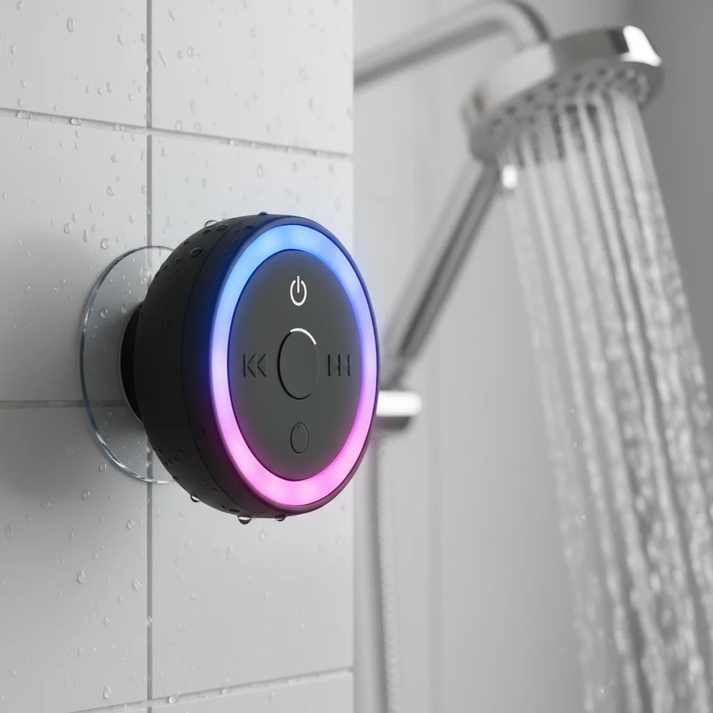AquaBeat Portable LED Bluetooth Speaker