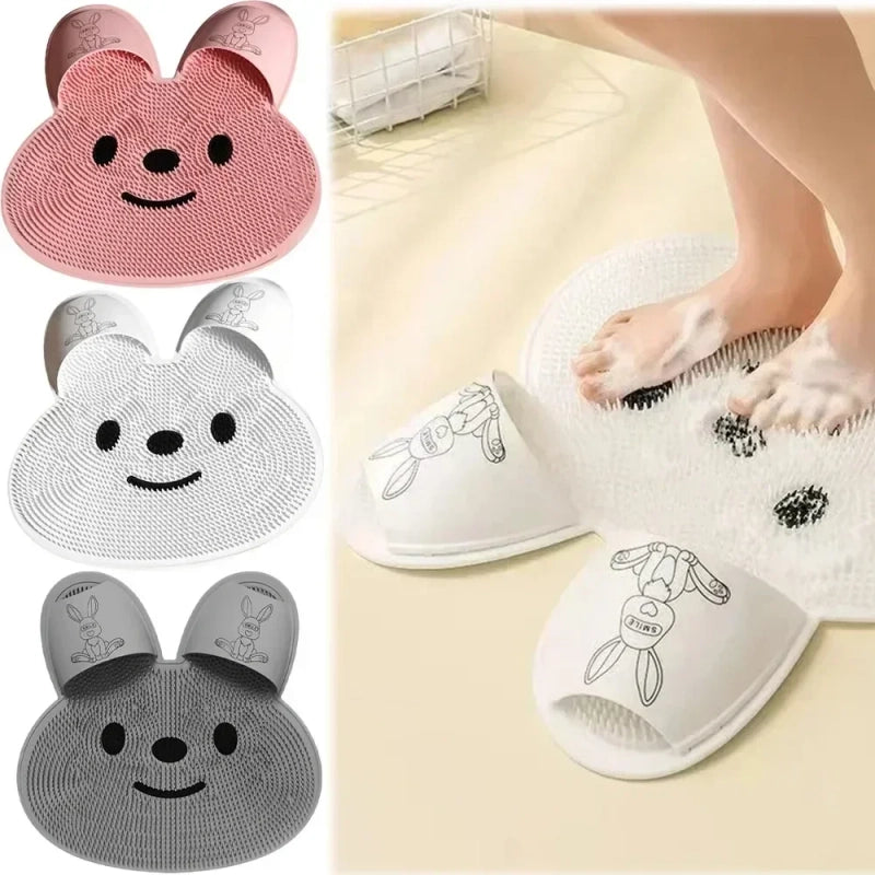 Anti-Slip Silicone Massage Mat: Ultimate Shower Safety